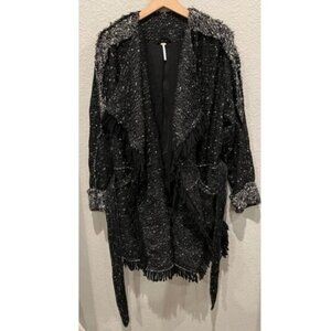 FREE PEOPLE BLANKET WRAP CARDIGAN